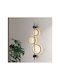 Lightplanet Lampă de Perete cu LED Integrat și Lumină Alb Rece Neagră 100x36cm