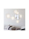 Jiju Lumină de Perete Modernă cu LED Integrat și Lumină Alb Rece 89x74cm