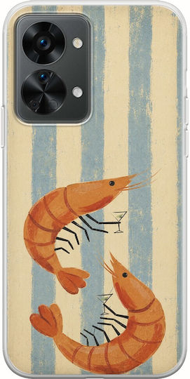 Salt & Stripe Collection Tide OnePlus Nord 2T 5G Flexible TPU Transparent Silicone Case