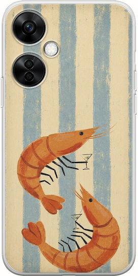 Salt & Stripe Collection Tide Case OnePlus Nord CE 3 Lite 5G Flexible TPU Transparent Silicone