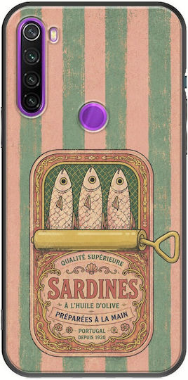 Θήκη Salt & Stripe Collection Tin Xiaomi Redmi Note 8 2021 Black Tpu Μαύρη Σιλικόνη
