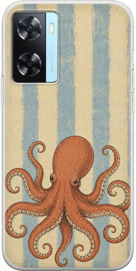 Salt & Stripe Collection Drift Case Oppo A77 5g Flexible TPU Transparent Silicone