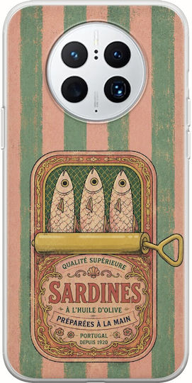 Θήκη Salt & Stripe Collection Tin Huawei Mate 50 Pro Flexible Tpu Διάφανη Σιλικόνη