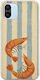Salt & Stripe Collection Tide Xiaomi Redmi A2 Flexible TPU Transparent Silicone Case