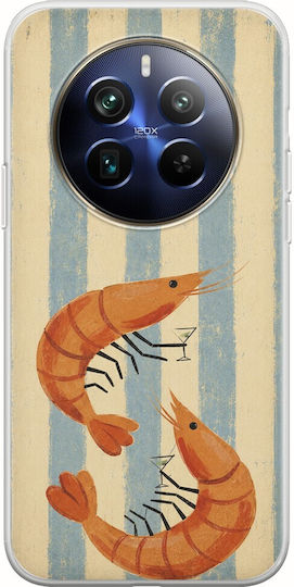 Salt & Stripe Collection Tide Realme 12+ 5g Flexible TPU Transparent Silicone Case