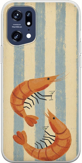 Θήκη Salt & Stripe Collection Tide Oppo Find X5 Pro 5g Flexible Tpu Διάφανη Σιλικόνη