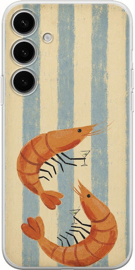 Salt & Stripe Collection Tide Samsung Galaxy A55 5g Flexible TPU Transparent Silicone Case