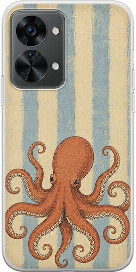 Salt & Stripe Collection Drift OnePlus Nord 2T 5G Flexible TPU Transparent Silicone Case