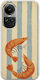 Θήκη Salt & Stripe Collection Tide Oppo Reno 10 Pro 5g Flexible Tpu Διάφανη Σιλικόνη