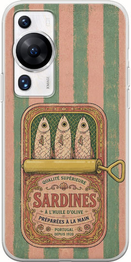 Handyhülle Salt & Stripe Collection Tin Huawei P60 Flexible Tpu Transparente Silikon
