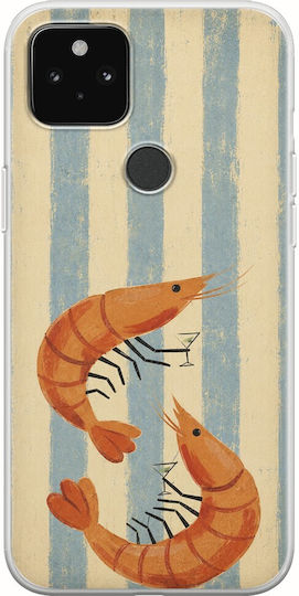 Θήκη Salt & Stripe Collection Tide Google Pixel 4a 5g Flexible Tpu Διάφανη Σιλικόνη