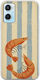 Θήκη Salt & Stripe Collection Tide Oppo A96 4g Flexible Tpu Διάφανη Σιλικόνη
