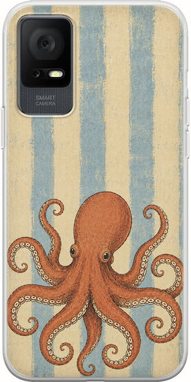 Handyhülle Salt & Stripe Collection Drift TCL 406 Flexible TPU Transparente Silikon