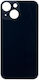 Apple Iphone 13 Mini Back Glass Large Hole Midnight Black Oem Logo