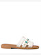 Women's Flat Sandals White VENUS-61151 White