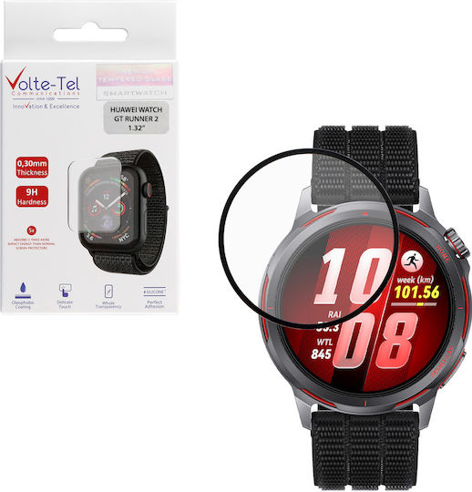 Volte-Tel Tempered Glass για το Huawei Watch GT Runner 2 1τμχ