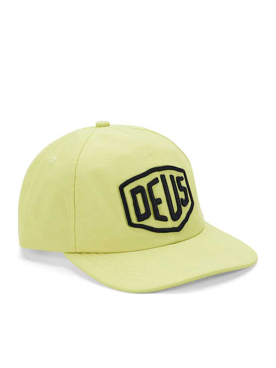 Deus Ex Machina M Shield Nylon Cap D261mha551-040 Yellow