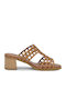 Leather Tabac Brown Sandals