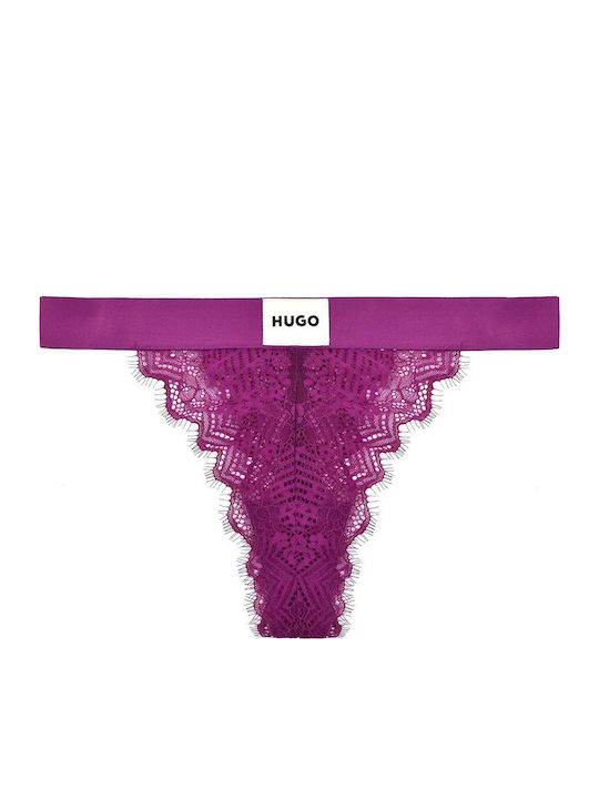 Hugo Γυναικείο String Ροζ