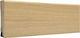 Decostar Wooden Floor Moulding 6008 6cm Oak White