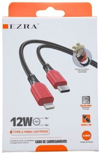 USB-C to Lightning Cable 12W Κόκκινο