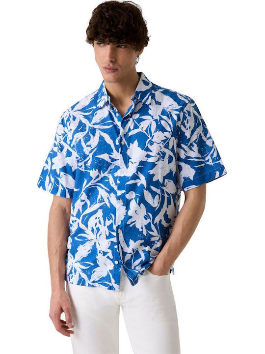 Herrenhemden Kurzärmeliges Mehrfarbiges Shirt