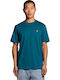 T-shirt Πετρόλ