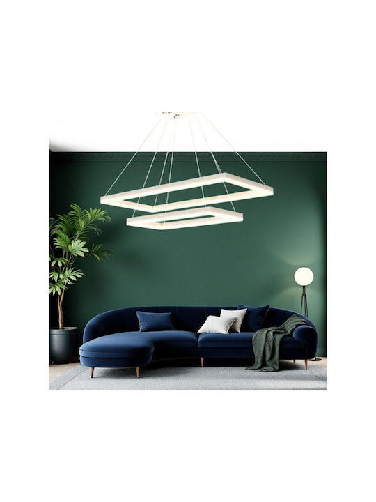 Jiju Lumini Suspendate Alb LED