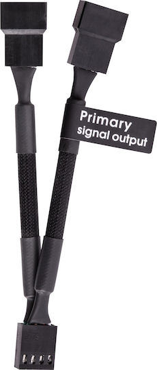Thermaltake 4-Pin pwm - 4-Pin pwm Cable 0.11m Black AC-060-CO1OTN-F1