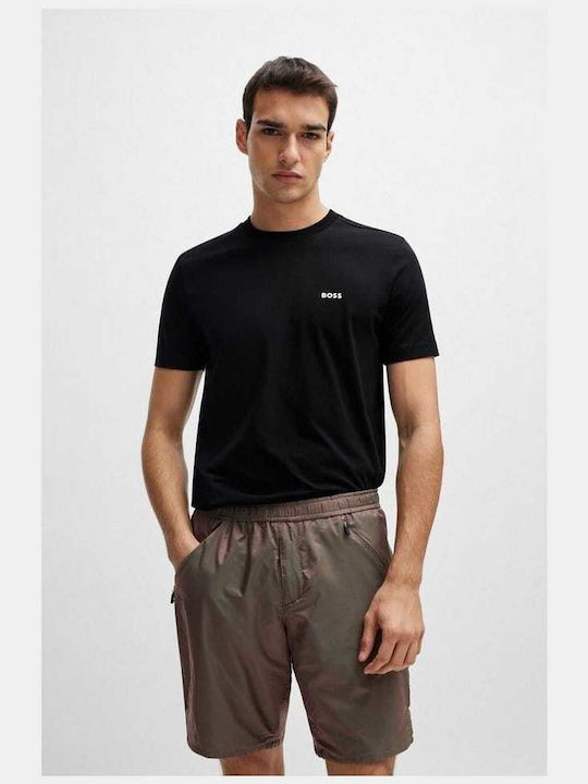 Boss T-shirt Μαύρο