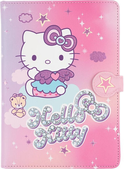 Colorino Ruled Notebook A5 80 Paper Sheets Pink