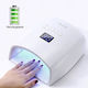 Rechargeable Nail Curing Lamp UV / LED Battery 48W White