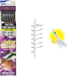 Owner Shad Momeli Artificial Sabiki Rigs 4