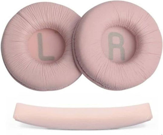 Planetink Sony MDR-ZX110 ZX100 ZX130 V150 V300 Planetink Earpads + Headband Pink 3 Pieces Replacement Ear Pads – Left Right Headband – PU Leather PL-SNZX110-HPI