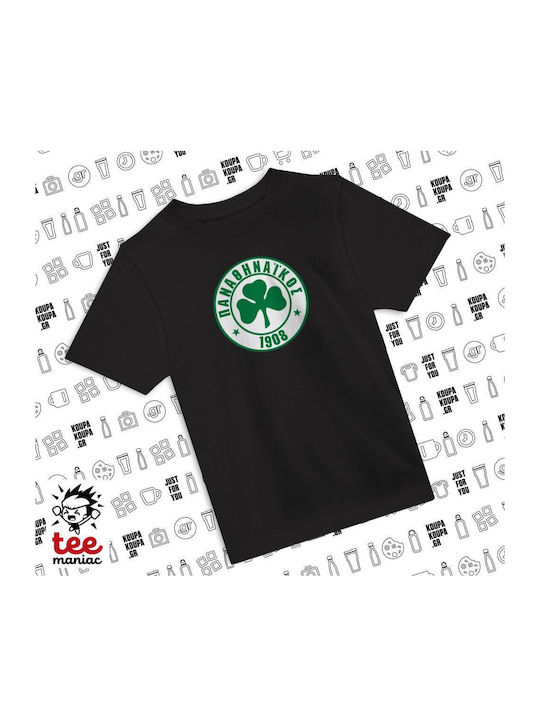 Tee Maniac Kinderoberteile T-Shirts Schwarz