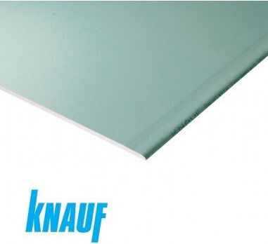 Knauf Гипсокартон Knauf Влагоустойчив 2,50m X 1,20m X 12,5mm