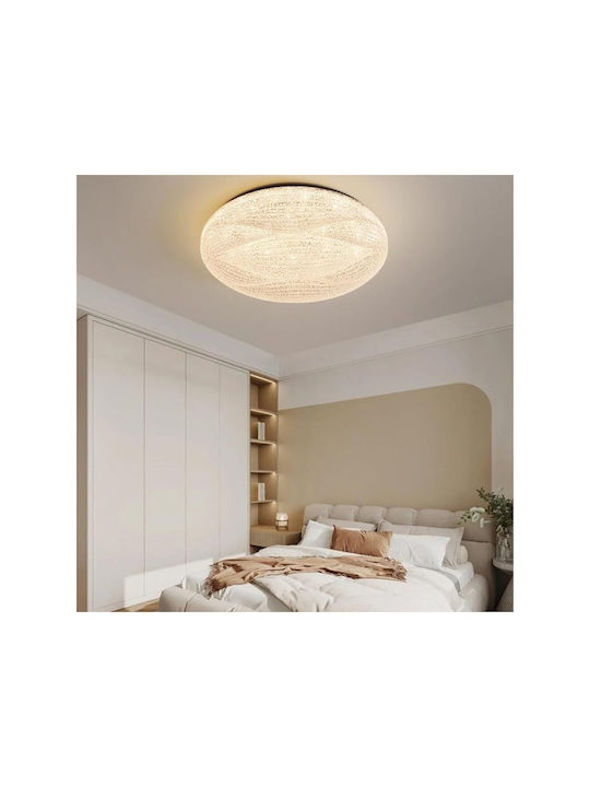 Lightplanet Πλαφονιέρα 23εκ. LED με Τηλεχειριστήριο