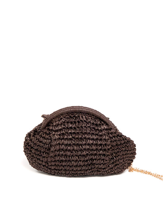 Straw Women's Clutch Bag Black SCDGKBB561450 Black-os