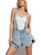 Damen-Shorts - Bermudas Blau