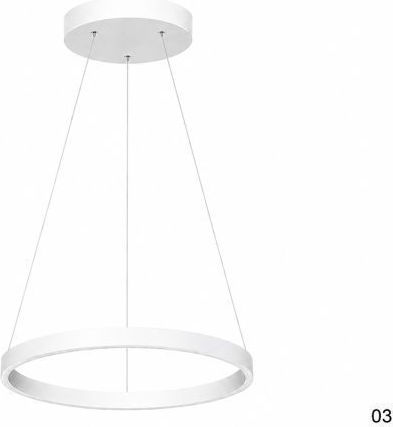 Slamp Lumini Suspendate Alb LED Cu Lumină Alb Cald