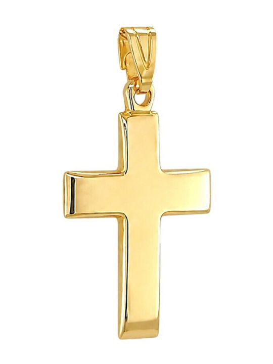 Xryseio Gold Cross 9K Without Chain