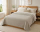 Hotel Blanket Double Pique Grey 230x250cm 6 Pieces