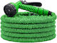 Avizar Expandable Garden Hose 30m Spray Gun Green