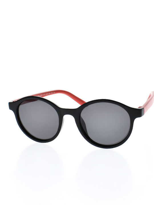 King Pinguin Polarized Ochelari De Soare Pentru Copii Negri