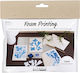 Creativ Company Mini Craft Kit Foam Printing Μίνι Κιτ Χειροτεχνίας Κάρτα Σχέδιο 1 Τεμάχιο