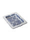 Σταχτοδοχείο Flower 00.03.34046 13x10,5cm White-blue Πορσελάνη
