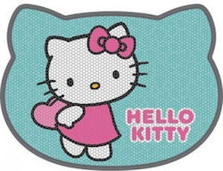 Covoraș De Nisip Hello Kitty Turcoaz 59 X 45cm Covoraș De Nisip Hello Kitty Turcoaz 59 X 45cm