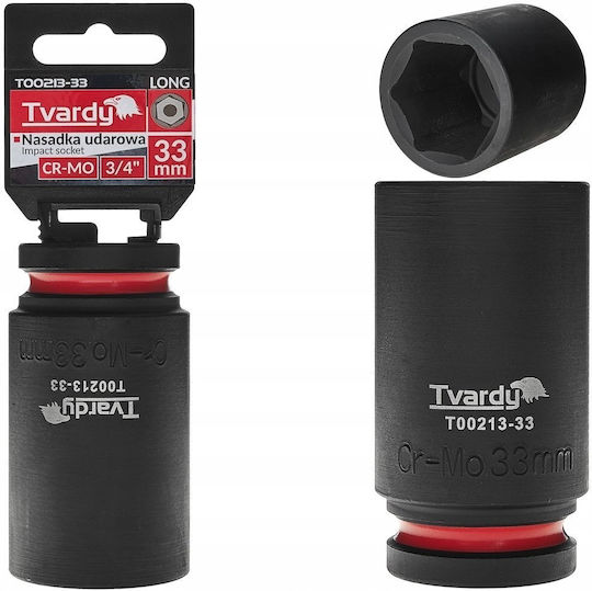 Tvardy Pneumatic Long Socket with 3/4" Frame Host Diameter 3/4" / 33