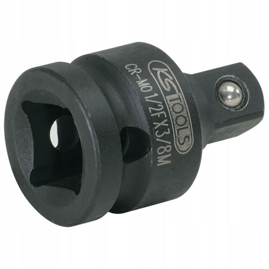 Ks Tools Адаптор с Гнездо 1/2'' / 3/8'' и Изход 1/2'' / 3/8''
