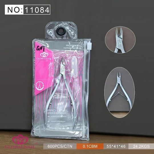 Επαγγελματικές Λαβίδες Νυχιών Cuticle Nipper Globalnail 5mm Ατσάλινες